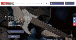 Desktop Screenshot of greenwichmusic.com